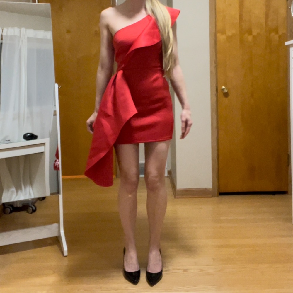 Beautiful Red Bodycon Dress
